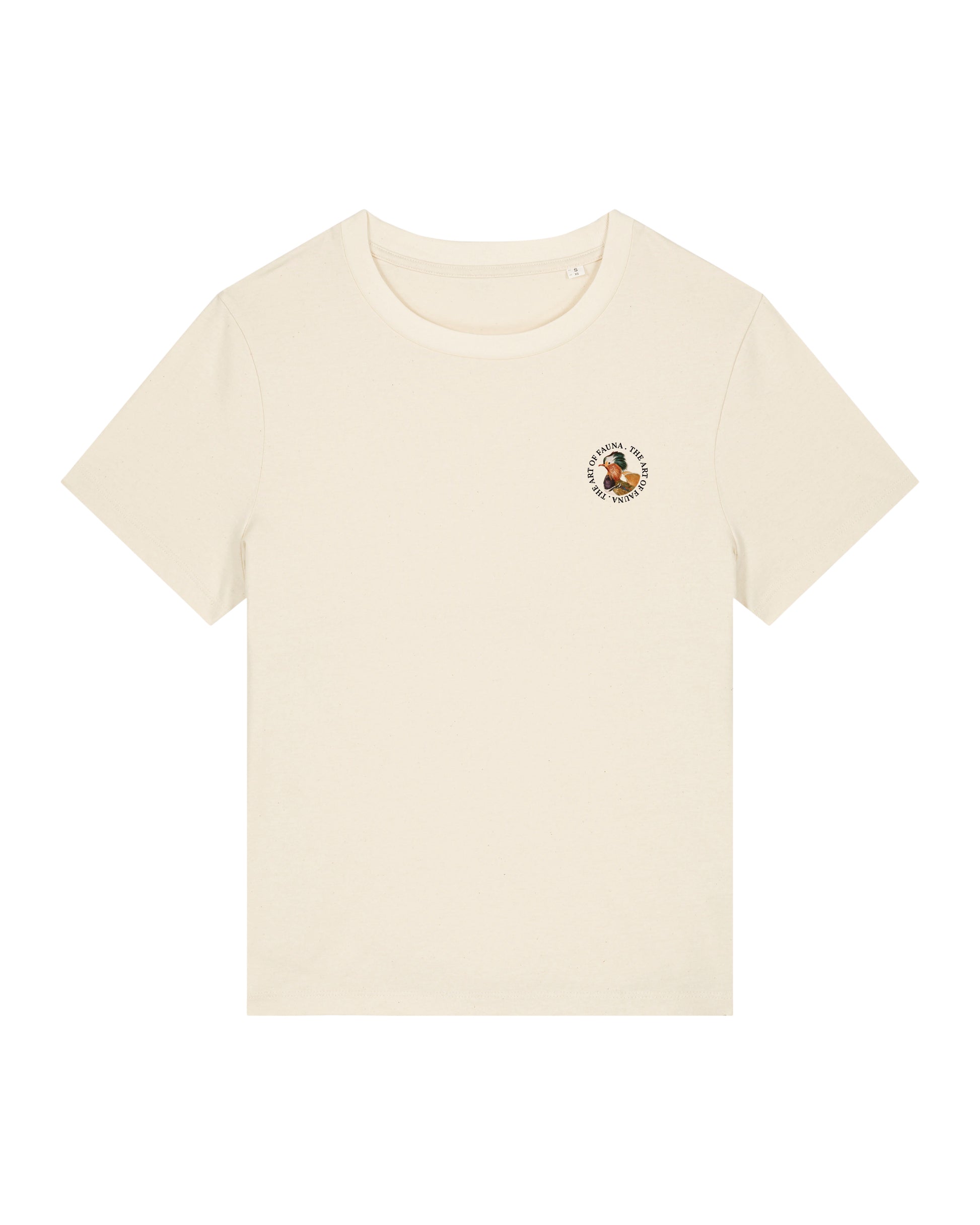 Women's T-Shirt: Mandarin Duck, Natural