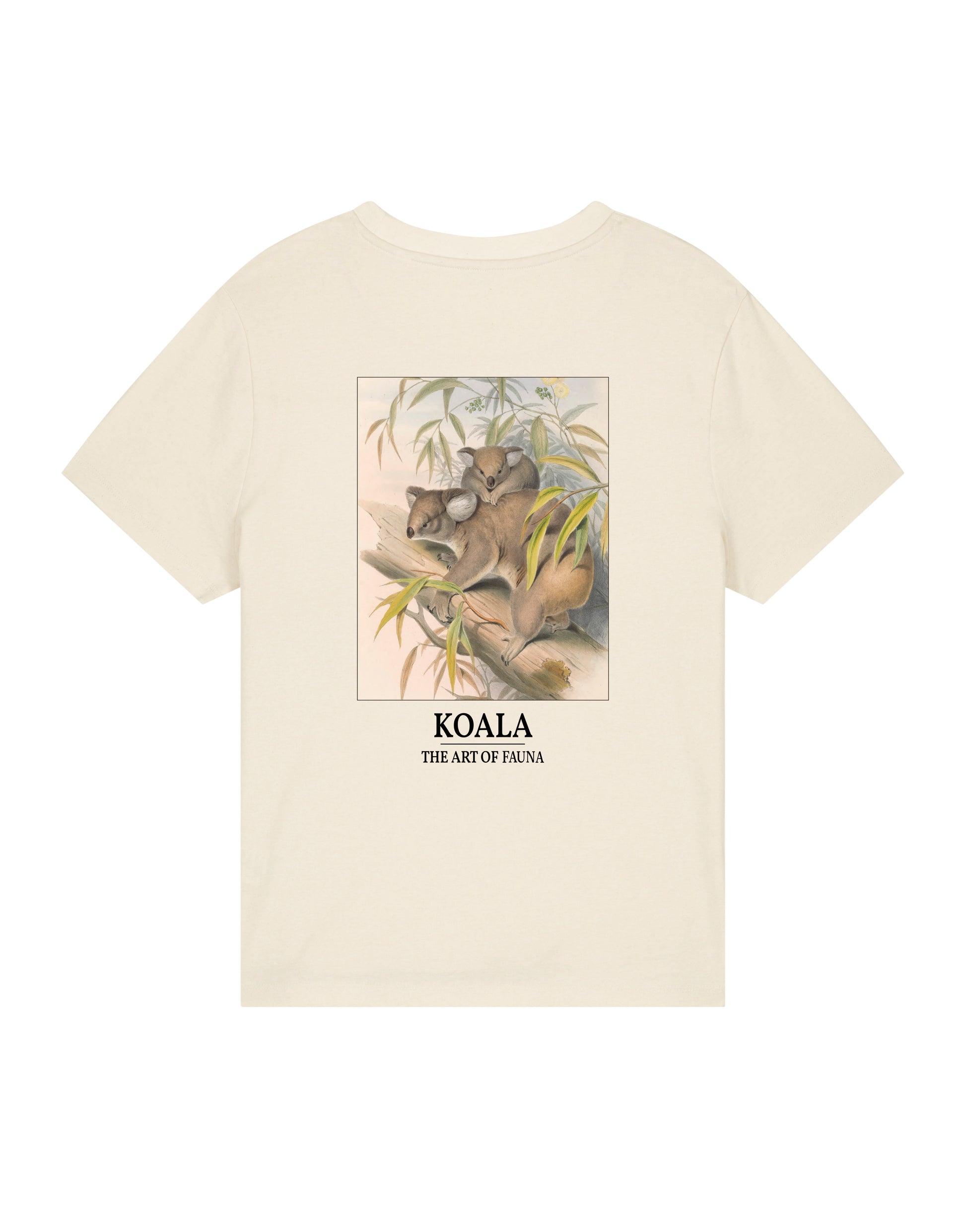 Women's T-Shirt: Koala Art, Natural