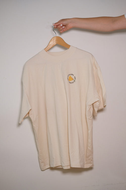 Art of Flora Oversized Shirt: California Poppy